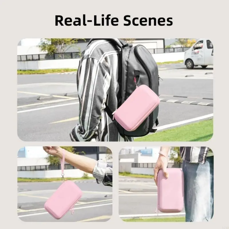 N1HD Camera Storage Box Crushproof Protect for Pocket 3 with Inner Compartment