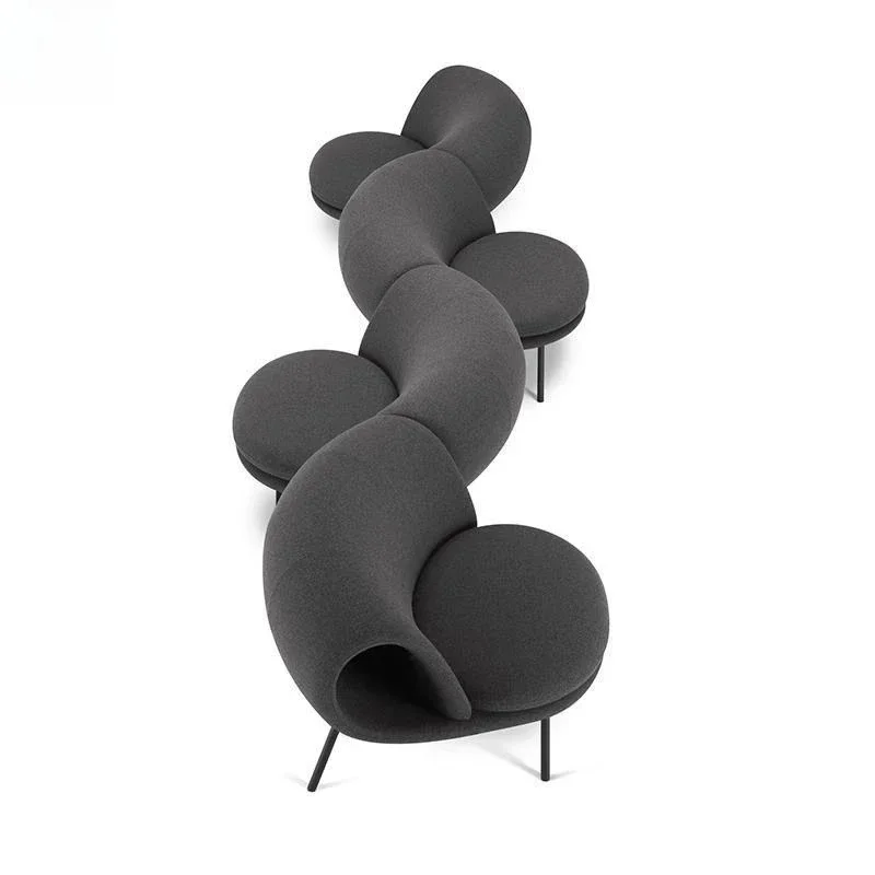 Modern art leisure personality special-shaped simple negotiation chair backrest single sofa