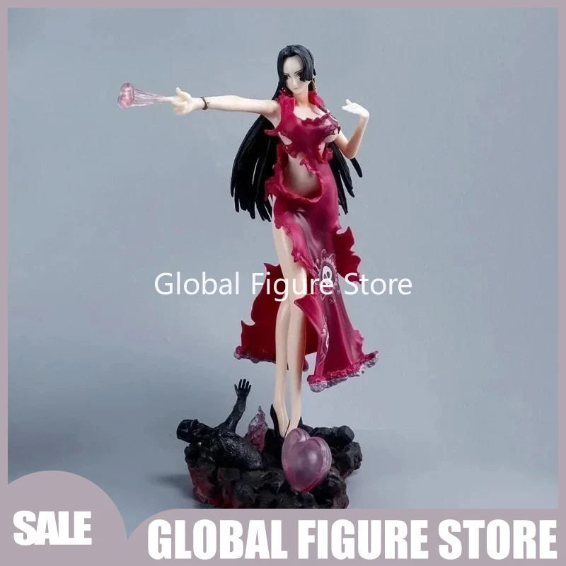 

30cm Anime Model Empress Hancock Boa Hancock Figure Sexy Girl Action Figurine with Led Light Statue Undressable Model Toy