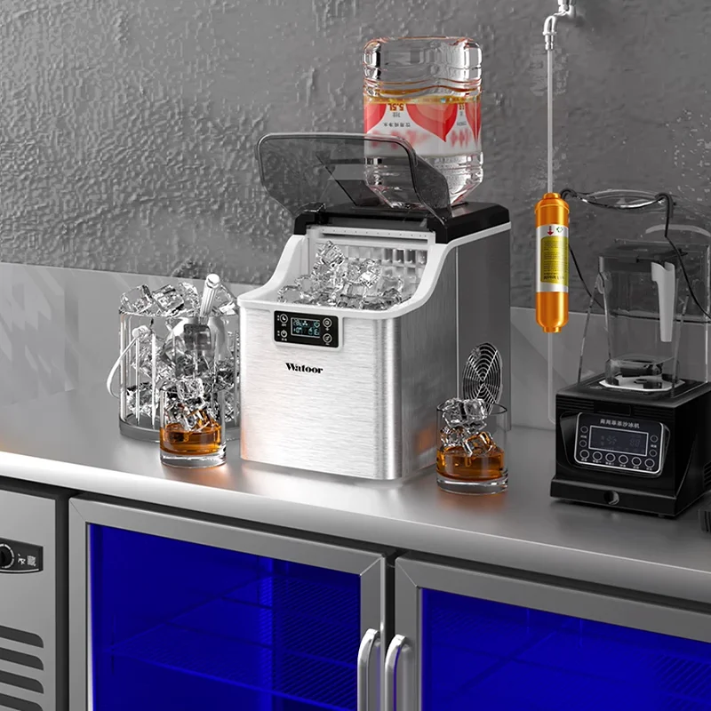 Household Ice Maker Machine Countertop Self-Cleaning Ice Cube Maker Manufacturer