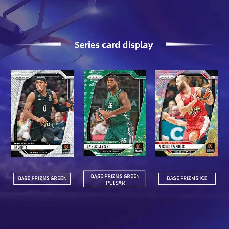 Prizm Basketball Trading Cards 2024-25 Euroleague Blaster 2021-22 NBA Genuine Collectible Cards Toys Holiday Birthday Gifts view 3