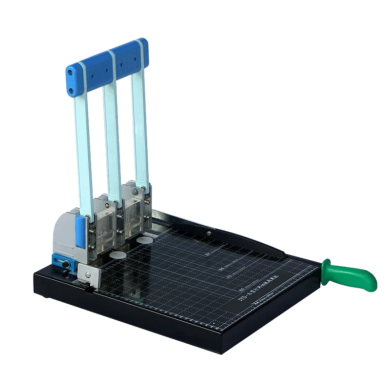 JYD-A Three Hole Punching Machine Perforated Thickness 15mm Perforated And Cut Paper For Home Office