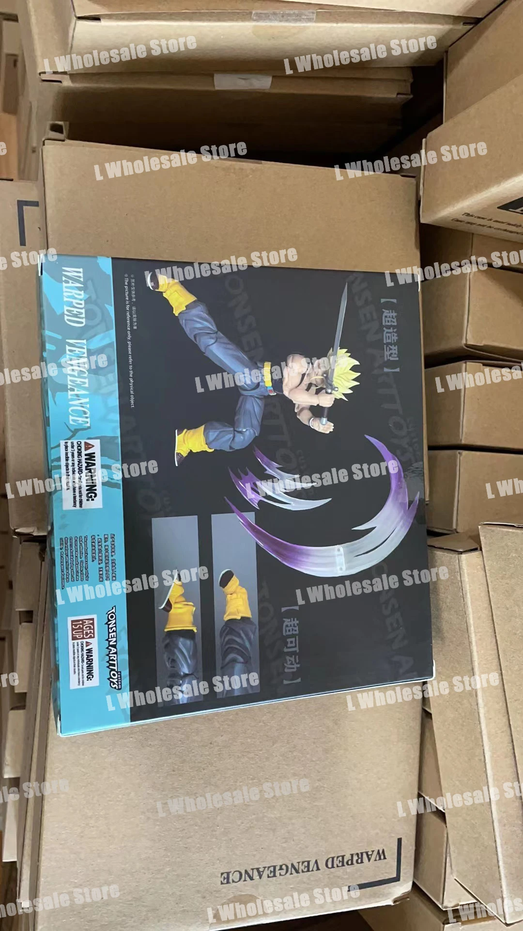 Tonsenarttoys-figuras de acción de Dragon Ball SHF Trunks, Super Saiyan SSJ SSJ2 05A 05B Tonsen Arttoys, accesorios personalizados de Anime, Juguetes