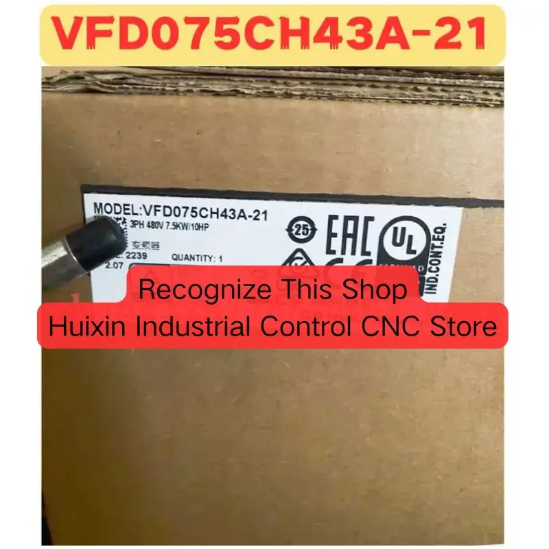 Brand New Original VFD075CH43A-21 VFD075CH43A 21 Frequency Converter Shipped Quickly