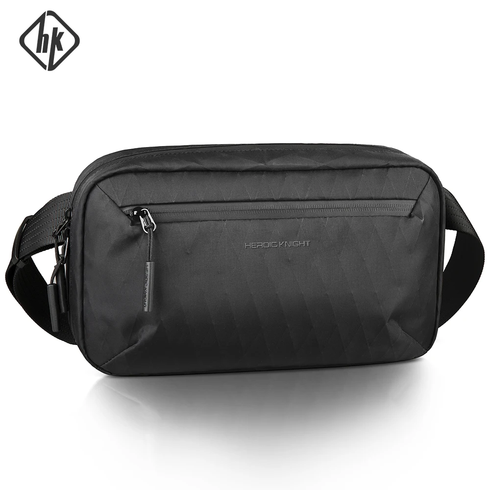 HcanKcan Lightweight Crossbody Bag Multiple Pockets Men's Shoulder Bag Waterproof X-Pac Fabric Travel Bag Portable Storage Bag