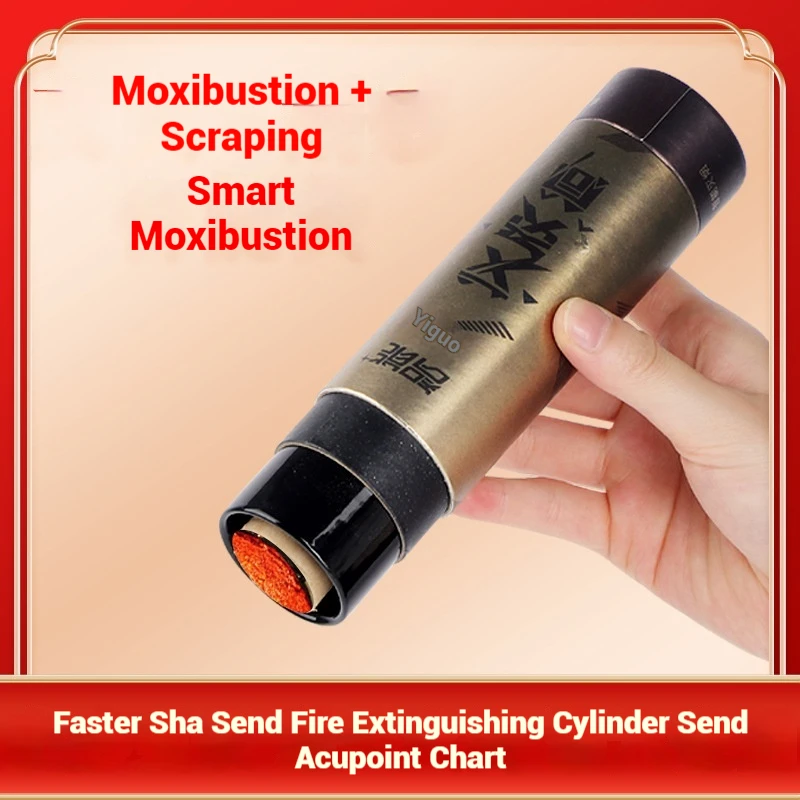 

Multi Functional Handheld Moxibustion Stick Set with Bianshi Moxibustion Device for Beauty and Massage Moxibustion Gua Sha Spa
