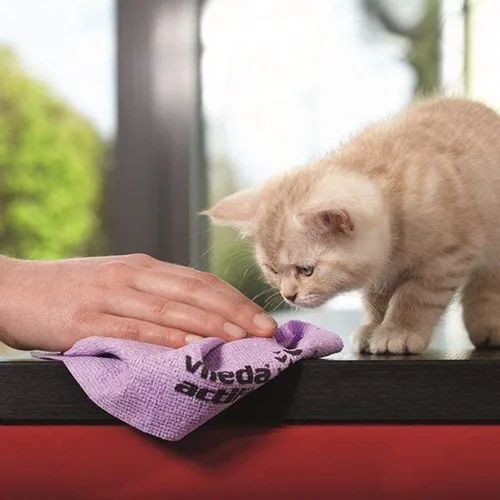 Vileda 2li li pano de microfibra de ação