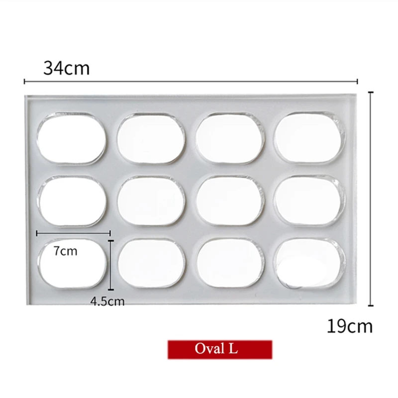 2X Dacquoise Cake Mold Acrylic Cookie Mould Makaron Dessert Bakery Japan DIY Baking Tool