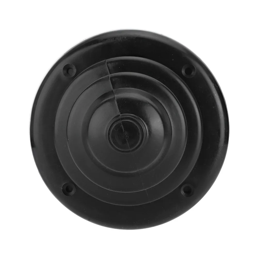 2.76in موتورويل تزوير كابل التمهيد بولي كلوريد الفينيل محرّك القارب الأسود غطاء بئر ثقب غطاء الحلقات البحرية الهندسة الإبحار #3