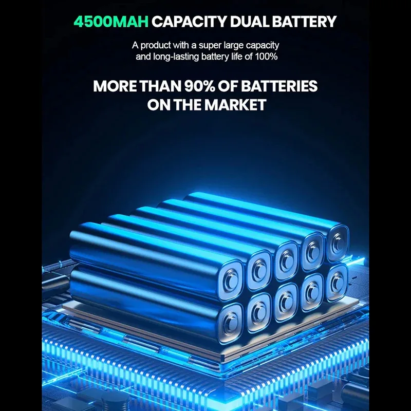 

X3Pro Turbo Jet Blower 250000 об/мин Мощный воздуходувка Бесщеточный двигатель Турбовентилятор Скорость 52 м/с 8000 мАч Souffleur Air Puissant Новый