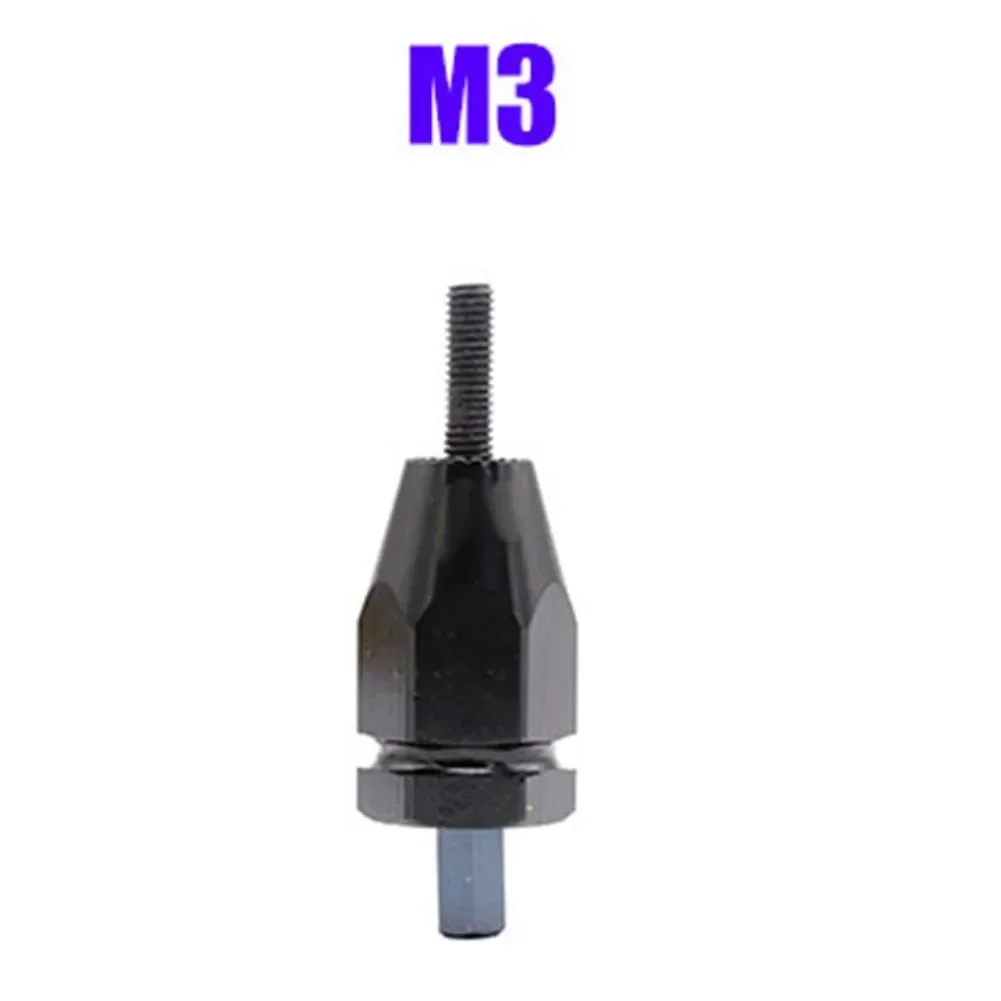 Imagem -04 - Air Pneumatic Rivet Nut Gun Grupo Ferramenta de Cabeça de Rebitador Mandril m3 m4 m5 m6 m8 M10 M12 532 316 14 5-16 38 Acessório Elétrico