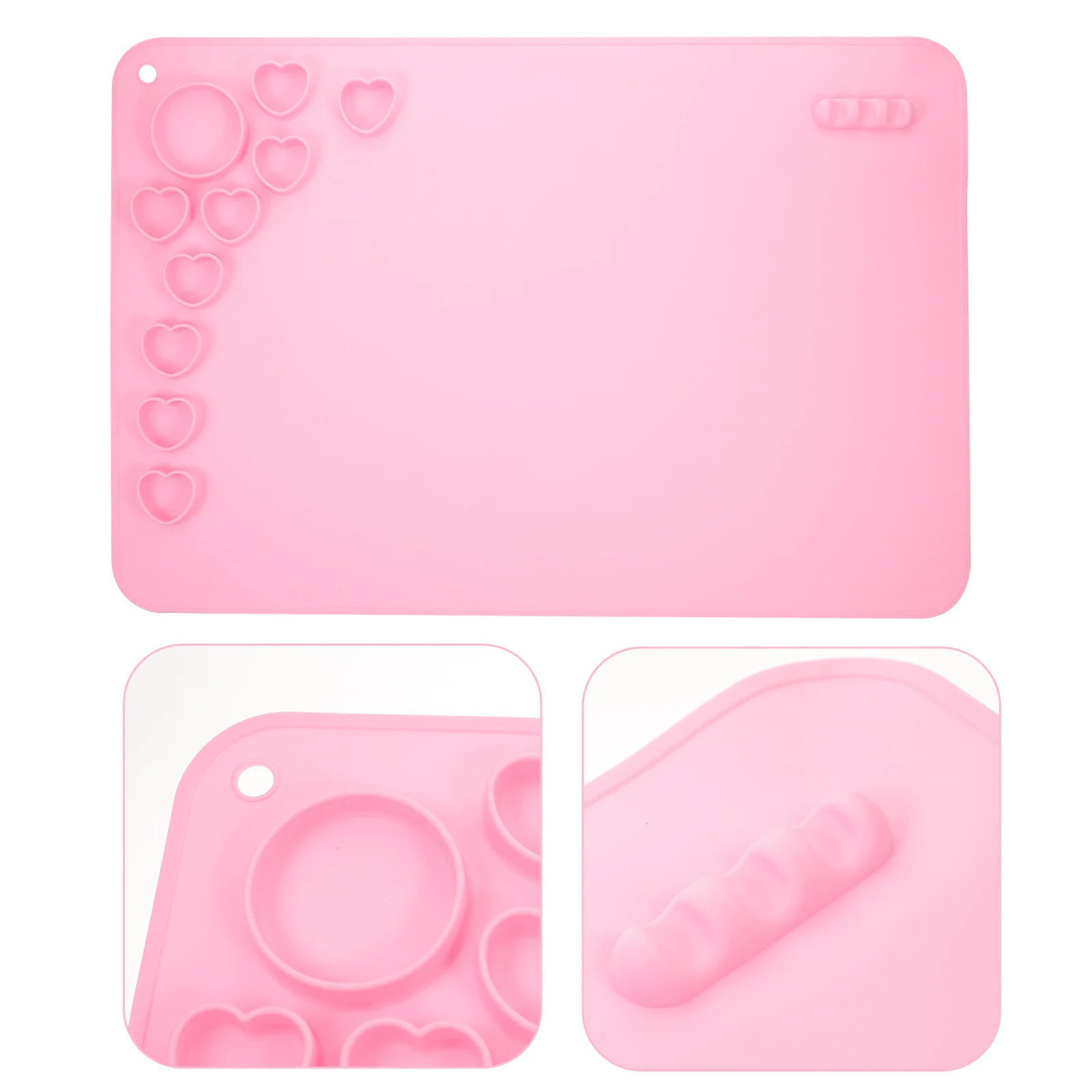 Tapis artisanal en Silicone, Surface lisse multifonctionnelle, tampon de peinture en résine pour bricolage, fournitures artisanales, Table en feuille de Silicone