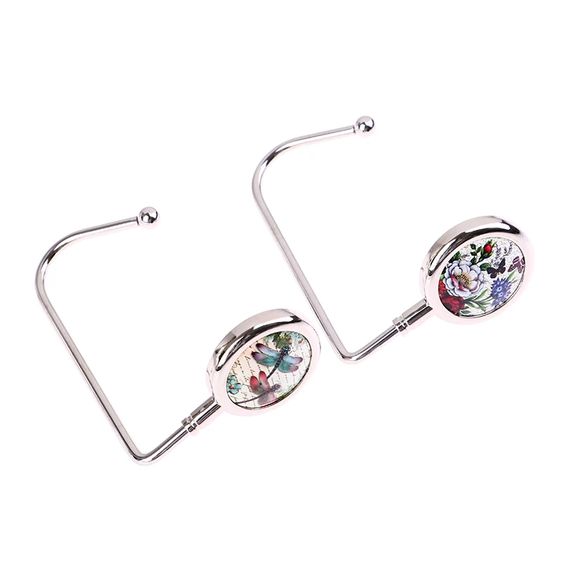 1Pcs Bag Hook Portable Foldable Folding Table Purse Bag Hook Hanger Holder Handbag