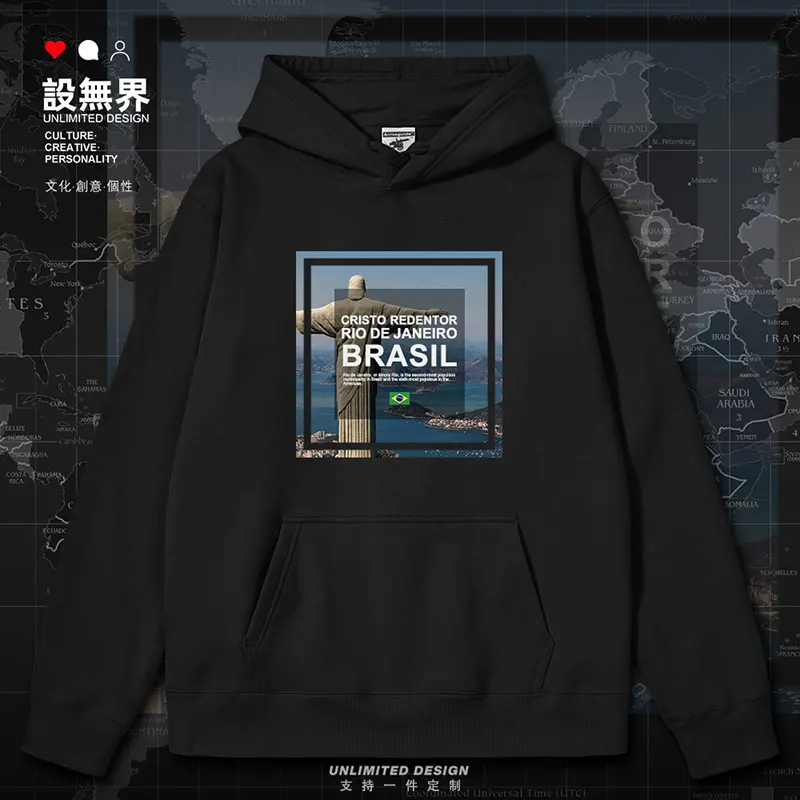 Rio de Janeiro the capital of Brazil mens hoodies streetwear hoodie sporting men Sportswear sports new clothes autumn winter