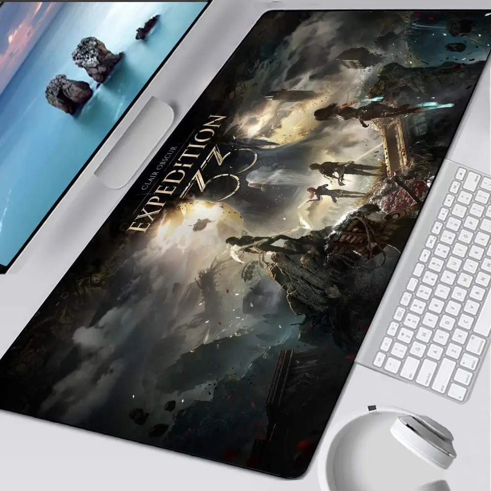 Clair Obscur Expedition 33, Mauspad, Gummimatte, Laptop, XXL, Mauspad, Notebook, Gamer, Computertisch, Gaming-Zubehör