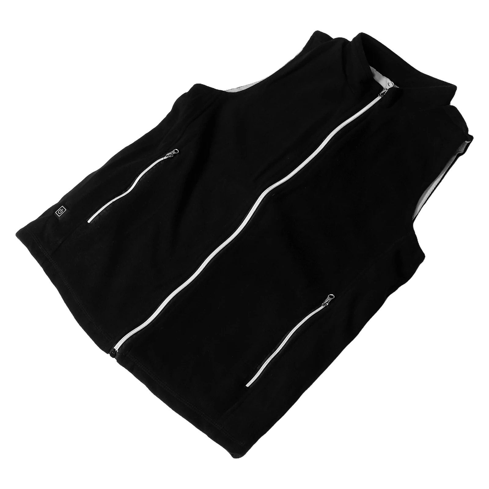 

Electric Thermal Vest for Men Women Black Rechargeable Heated Jacket Outdoor Skiing Wear Winter Clothing Warm Gear Fishing