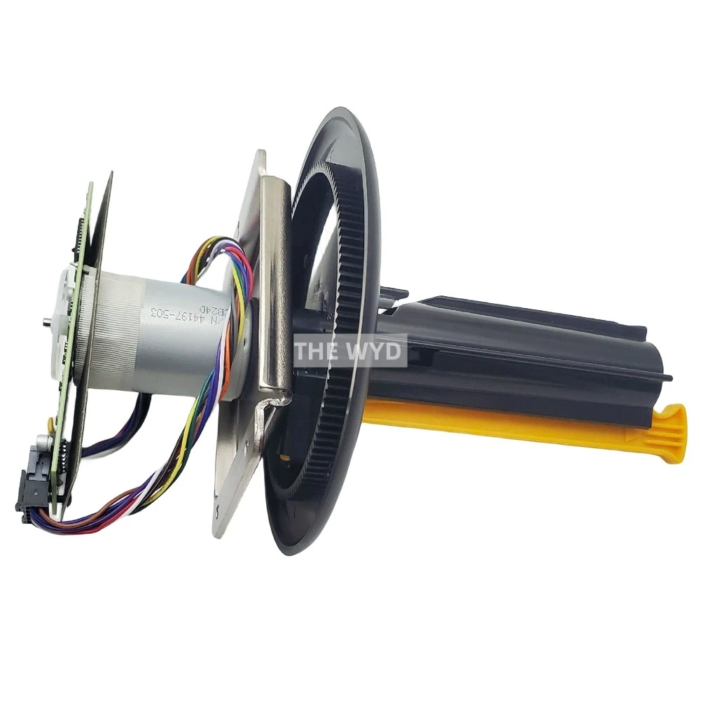 Imagem -02 - Eixo e Motor para Impressora Térmica de Etiquetas de Código de Barras Forro Peça Original Zebra Zt410 P1058930052 Novo