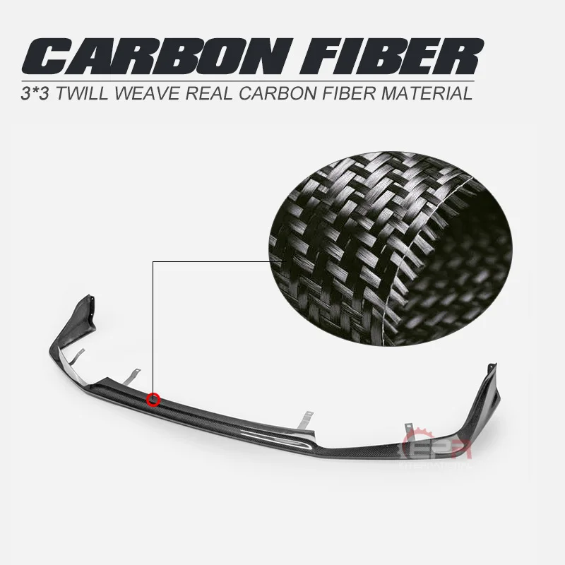 

SAAR Compatible with Honda Two-Door Civic FK7 Carbon Fiber Modification Parts Mugen Unlimited Front Lip Front Spoiler Small Body