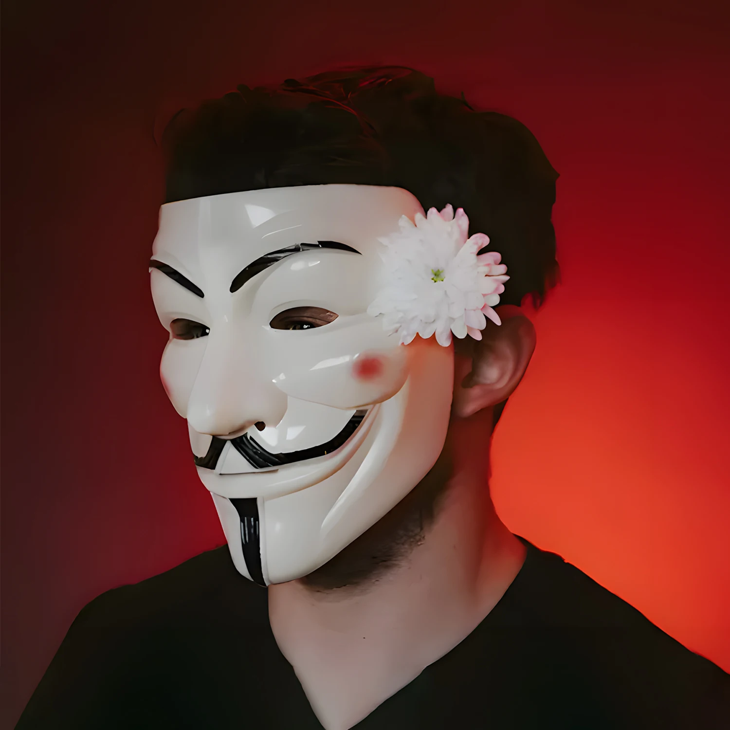 Topeng V Masker Anonymous Guy Fawkes Topeng Halloween Topeng Hacker Gaya Horor Hadiah Natal