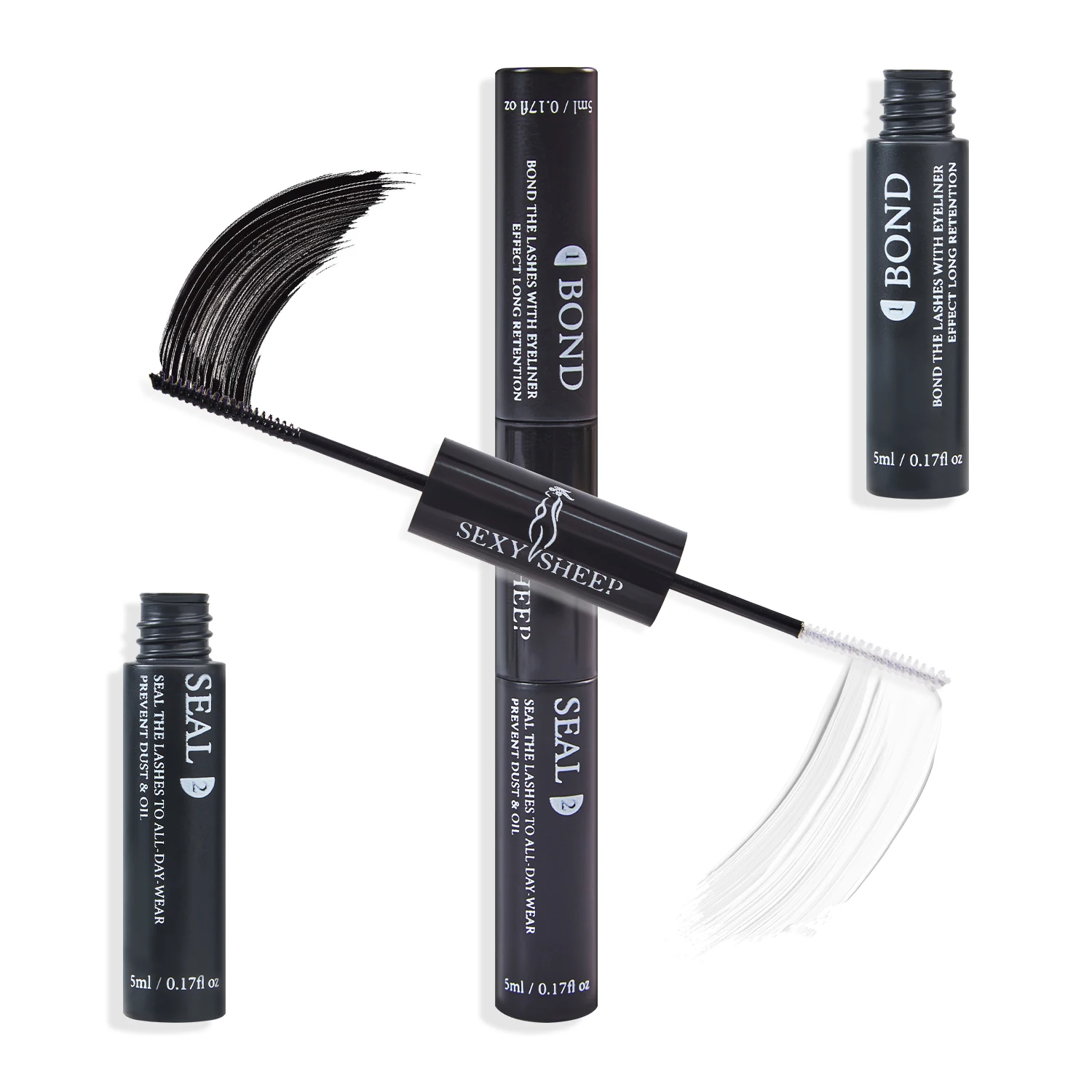 DIY キャットアイクラスターまつげエクステンションキットカール混合長さ手作り個別まつげボンド、シール、リムーバー、ピンセット付き