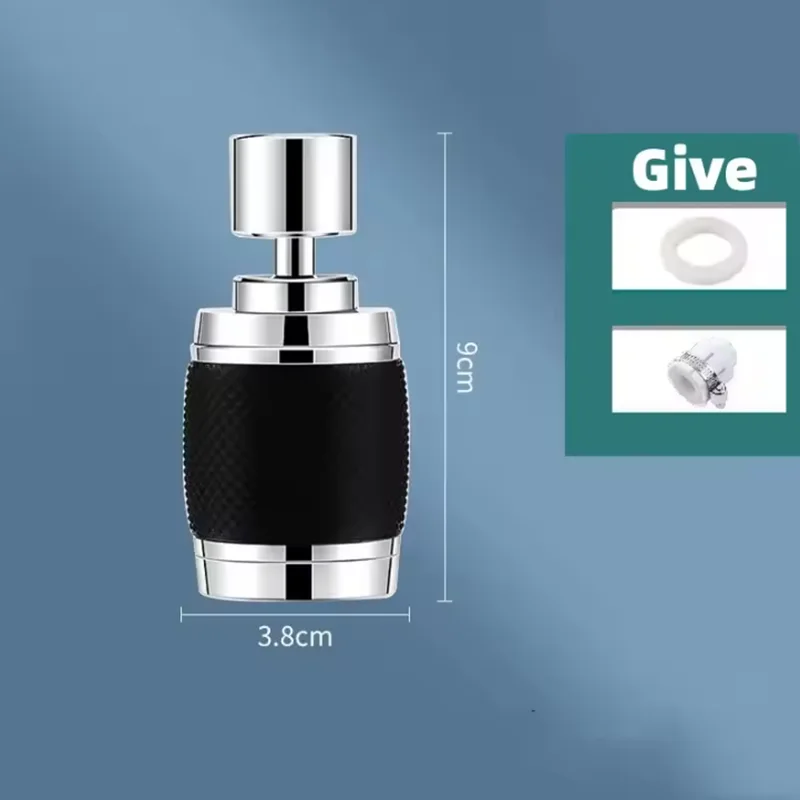 3 Modes Kitchen Filter Faucet Extender 360° Rotation Pressurized Water Saver Home Anti-Splash Shower Sprayer Universal Faucet
