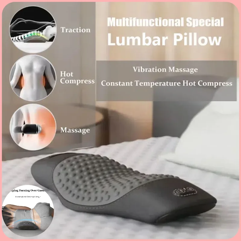 

Поясничная поддержка, подушка для талии для кровати, подогрева и массаж, уход за талией для пожилых беременных женщин и облегчение боли в талии