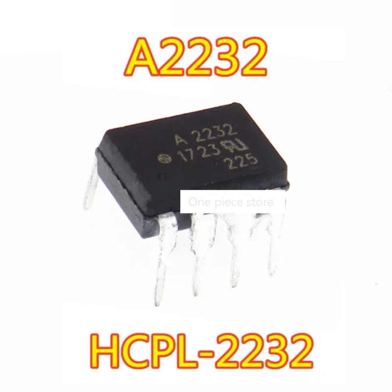 5PCS HCPL-2232 A2232 DIP-8 Inline Optical Isolator - Logic Output SOP8