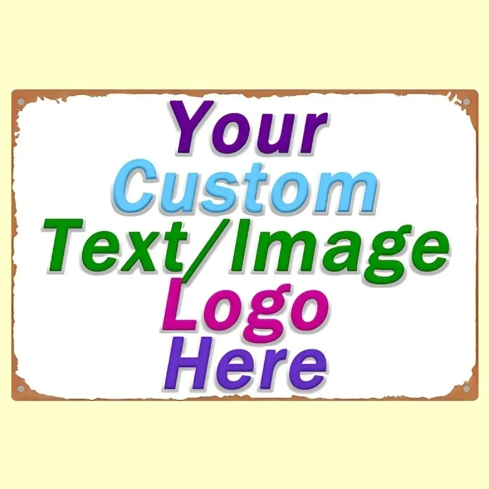 20x30cm Personalized Custom Aluminum Reserved Parking Sign Anti Oxidation Metal Wall Decor For Commercial Parking Lot Business P