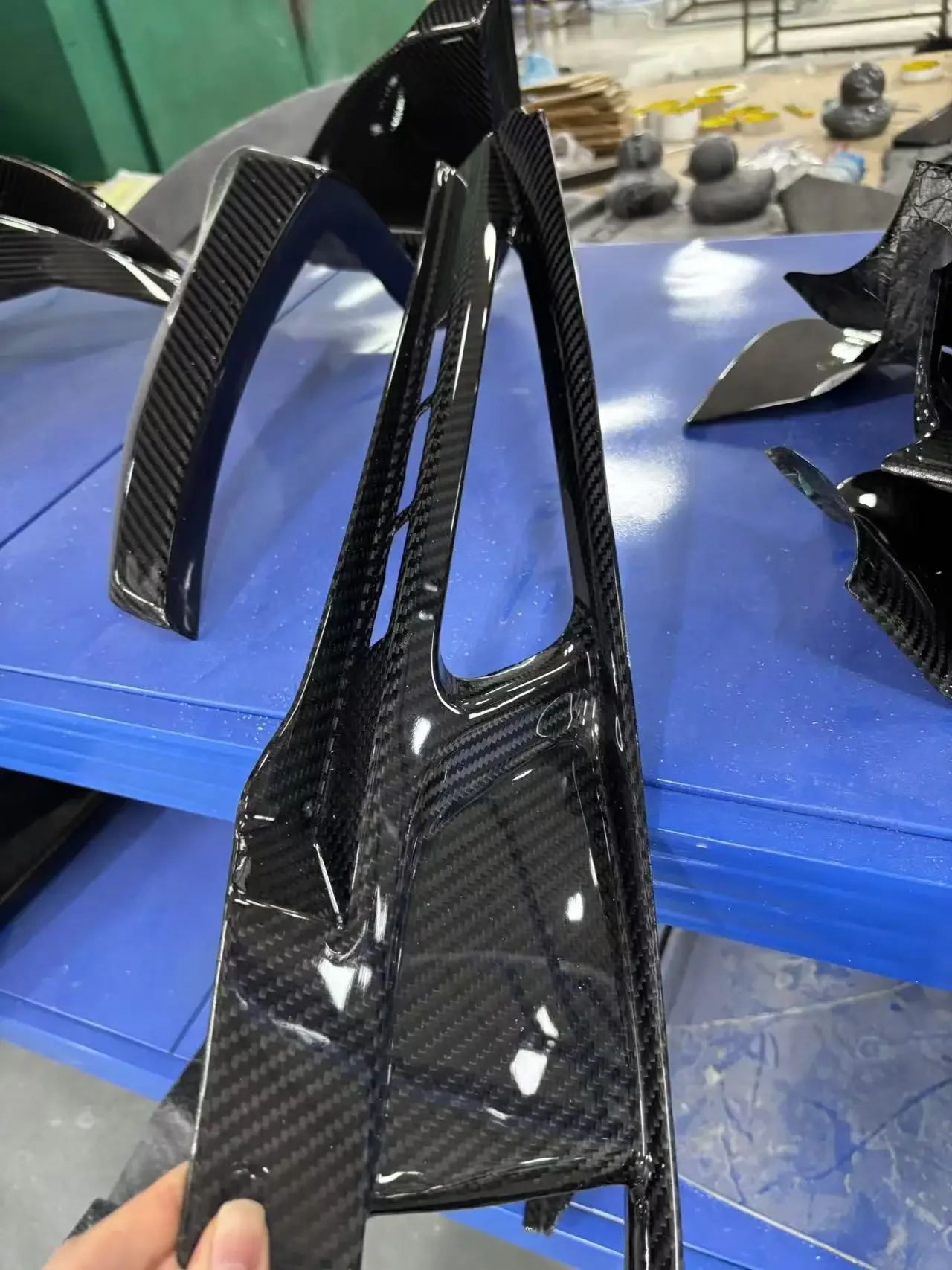 For High Quality Car Door Side Air Vents Suitable For McClaren 720S Spider Side Air Bridge