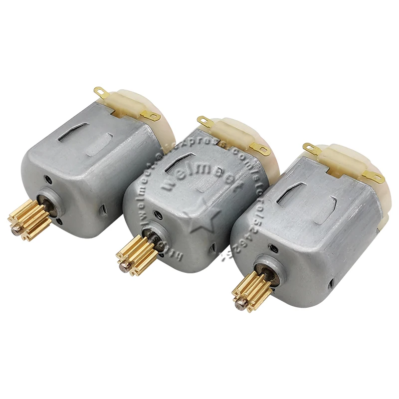 2pcs DC6V 15000rpm 130 Strong Magnetic Brush Motor for DIY Toy Car Boat Model Parts Electric Folding Mirror Door Lock