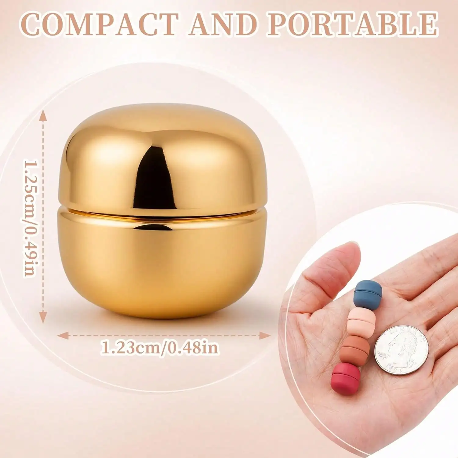 20 Pairs Strong Hijab Magnets Pinless Brooch for Scarf Shirt Dress Matte&Shiny