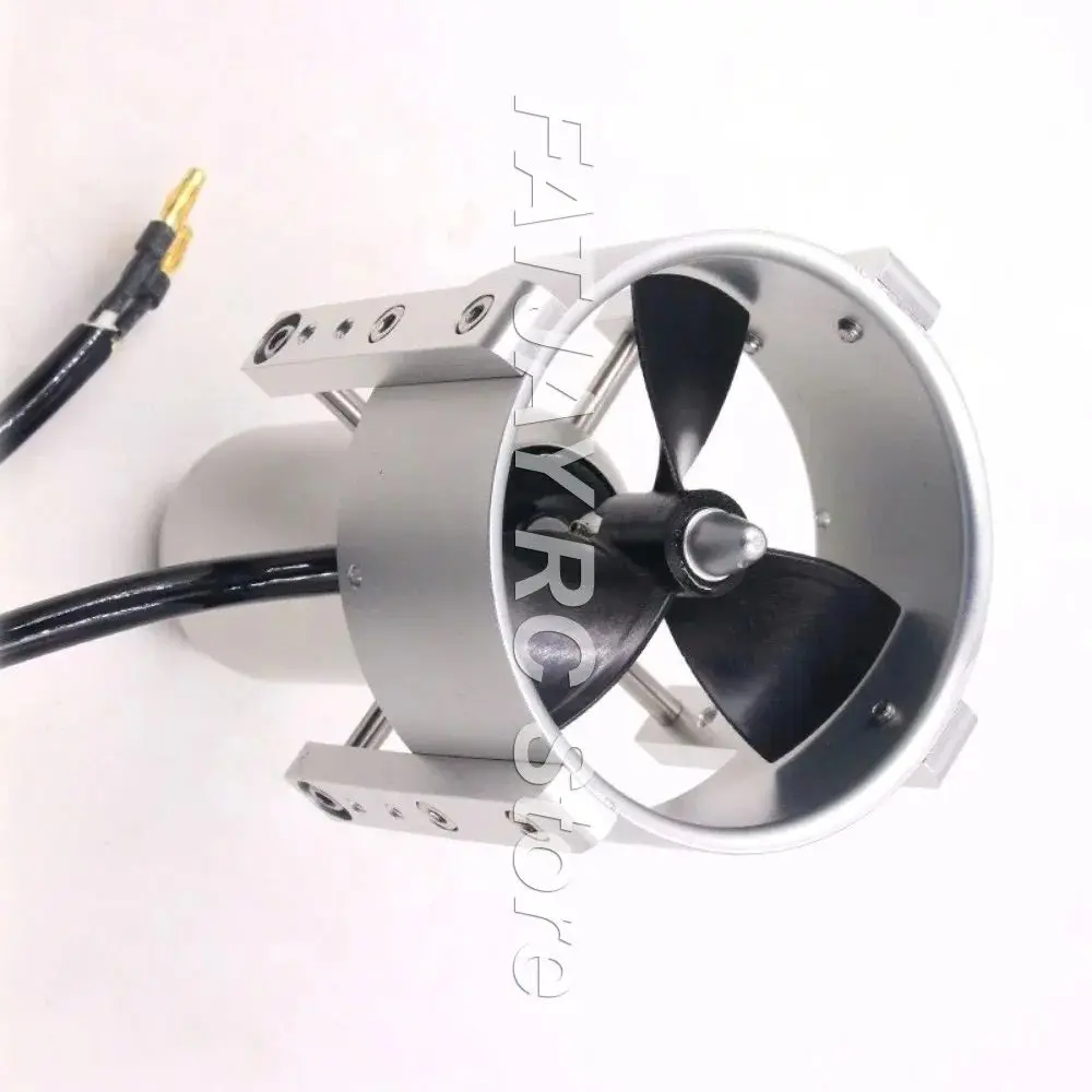 8KG Thrust FATJAY KYI-5T-3P 24V/33V Fully Enclosed Waterproof Brushless Underwater Thruster for RC ROV Boats Kayak