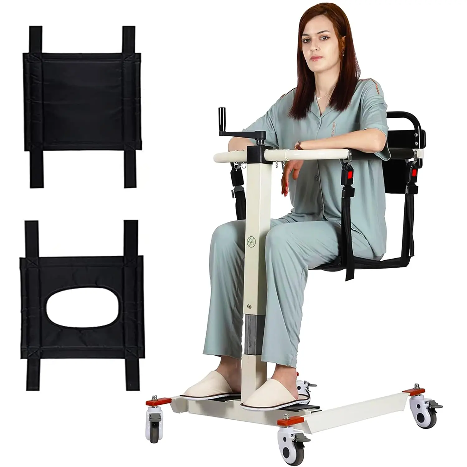 

Patient Lift Transfer Chair for Home – Portable Wheelchair to Car Transfer Device, Home Nursing Lift Transfer Chair, Customized