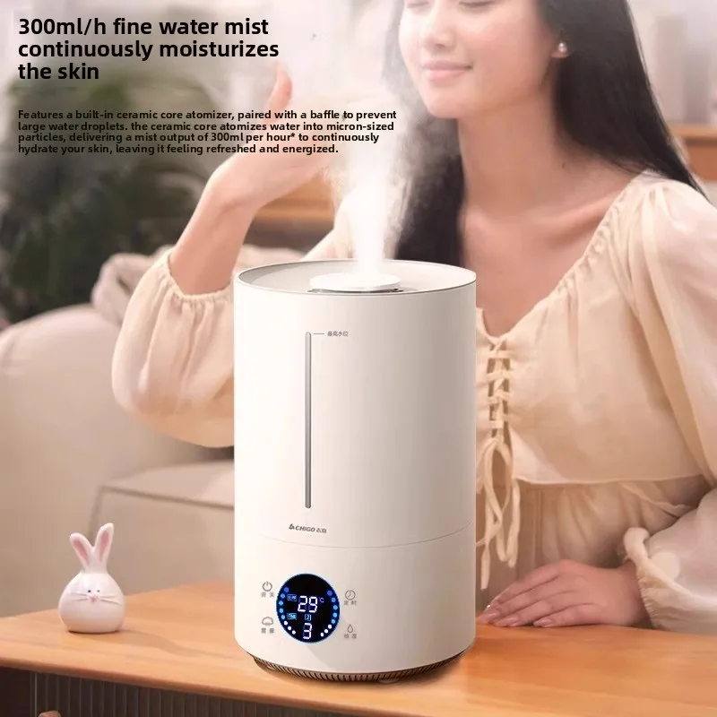 Chigo Small Quiet Humidifier Large Mist Capacity For Home Bedroom Aromatherapy Humidifier Safe For Pregnant Women And Baby