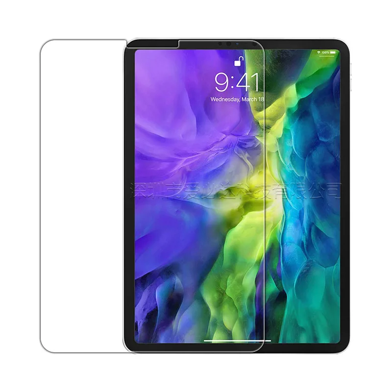 Apple iPad Proタブレット用強化ガラス,0.3mm,11インチ (2020) スクリーンプロテクター,iPad Pro 12.9インチ (2020),タブレット保護