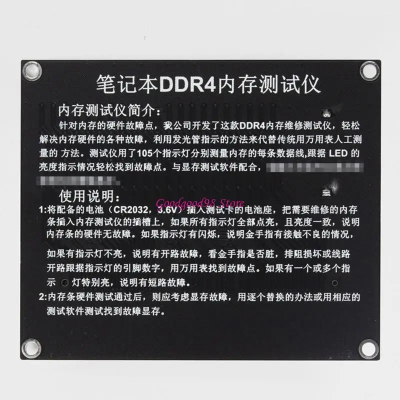 Memory Slot Diagnostic Tool for Computer Enthusiast Easy to Use DDR5 DDR4 DDR3 Tester Card with LED