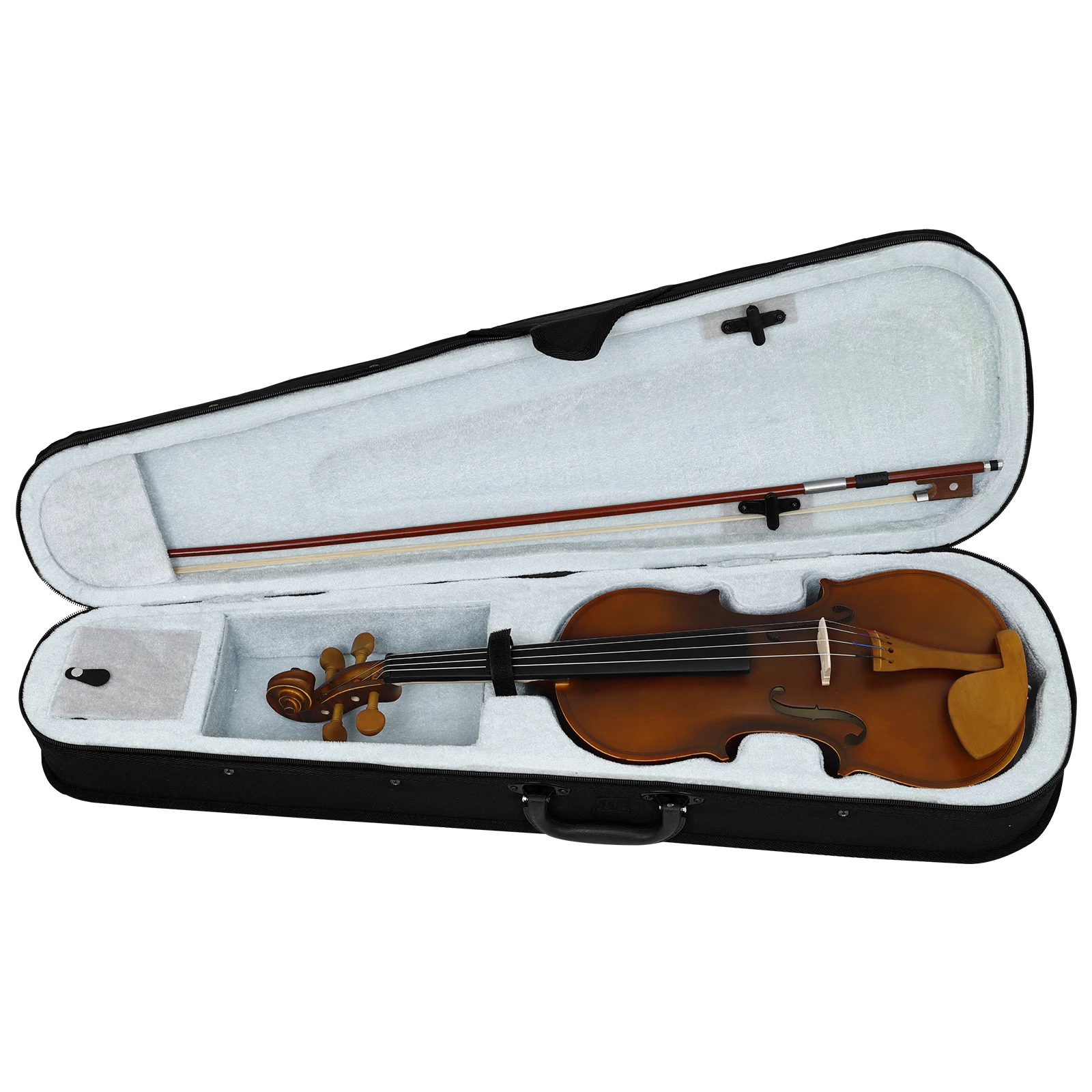 مجموعة الكمان الصوتي Astonvilla AV-211 - 4/4 3/4 1/2 مقاسات أداة سلسلة كمان مع قوس وحقيبة للطلاب المبتدئين #3