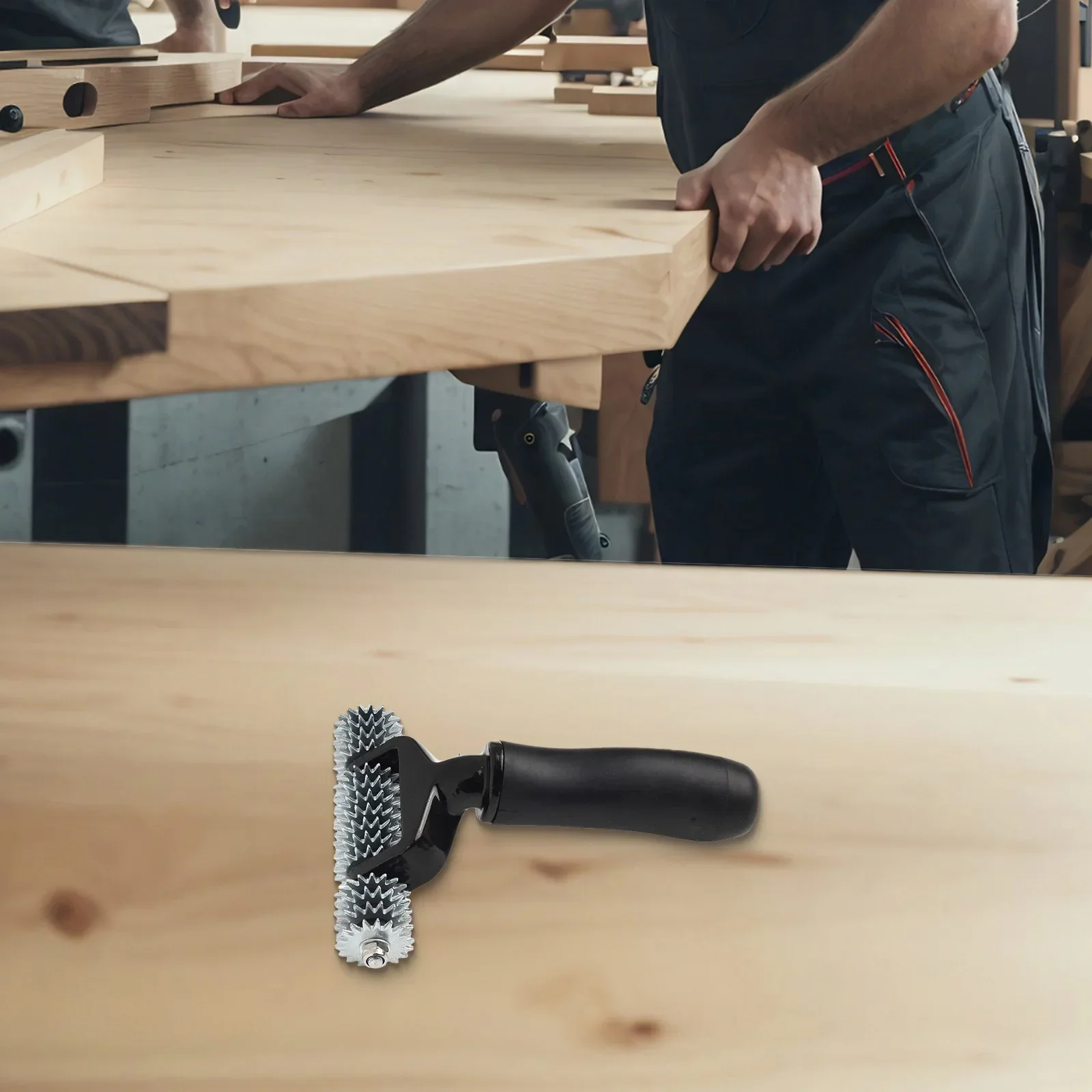 

Инструмент для роликовых швов ковров для установки ковров. 5-дюймовые колесные ролики для эффективного ремонта и швов ковров.