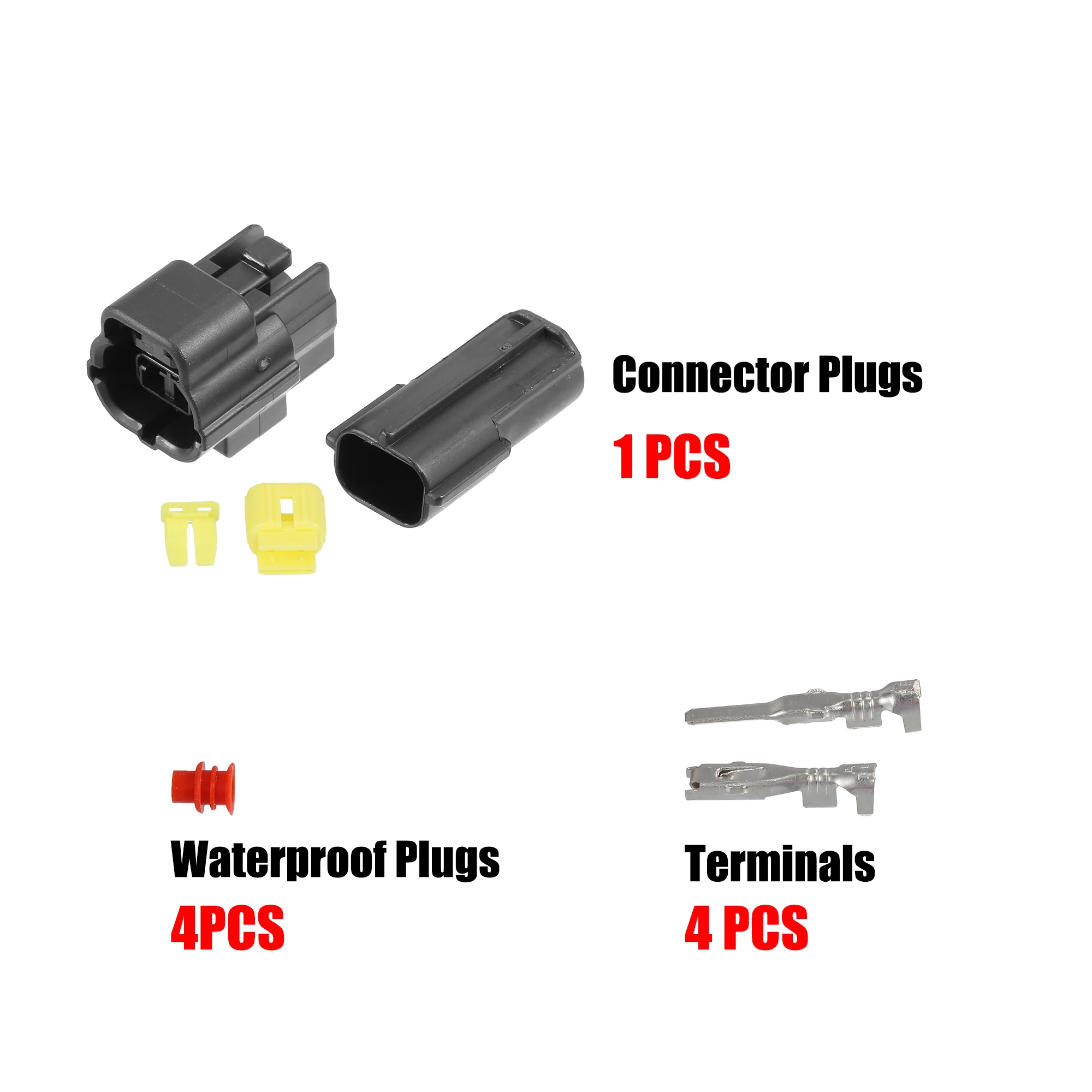UXCELL 1 Set 2 Pin مجموعة توصيل مستشعر درجة حرارة الماء عالمية لشاحنة السيارة