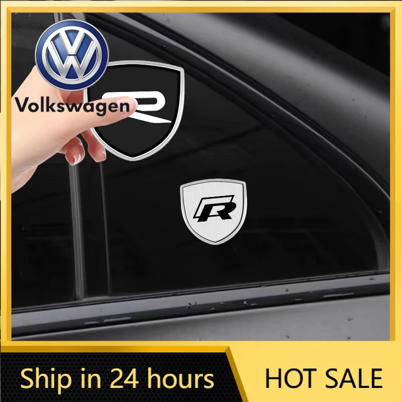 

Новинка 2026 года: 1/2 шт. 3D металлическая эмблема для стайлинга автомобиля, наклейка на кузов/окно для Volkswagen Tiguan, Bora, POLO, PASSAT C