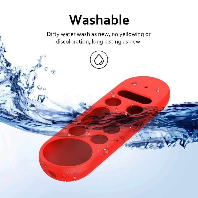 Vỏ Silicon Bảo Vệ Có Thể Giặt Được Cho 4K 2024 Truyền Hình Điều Khiển Từ Xa Vỏ Chống Bụi