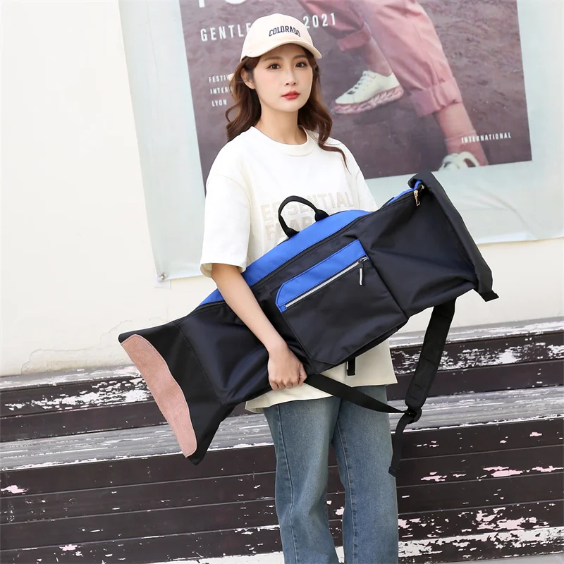 Bolsa de tabla larga Oxford, bolsa de monopatín multifuncional profesional resistente al desgaste, mochila de monopatín impermeable, bolsa de tabla