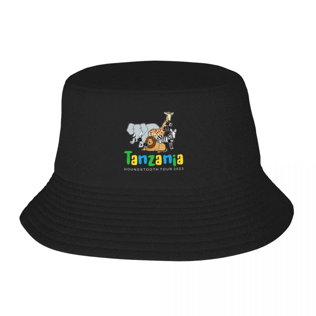 Tanzania 2023 Tour Tee Bucket Hat Fashion Beach Anime Hat Hood Caps For Men Women's