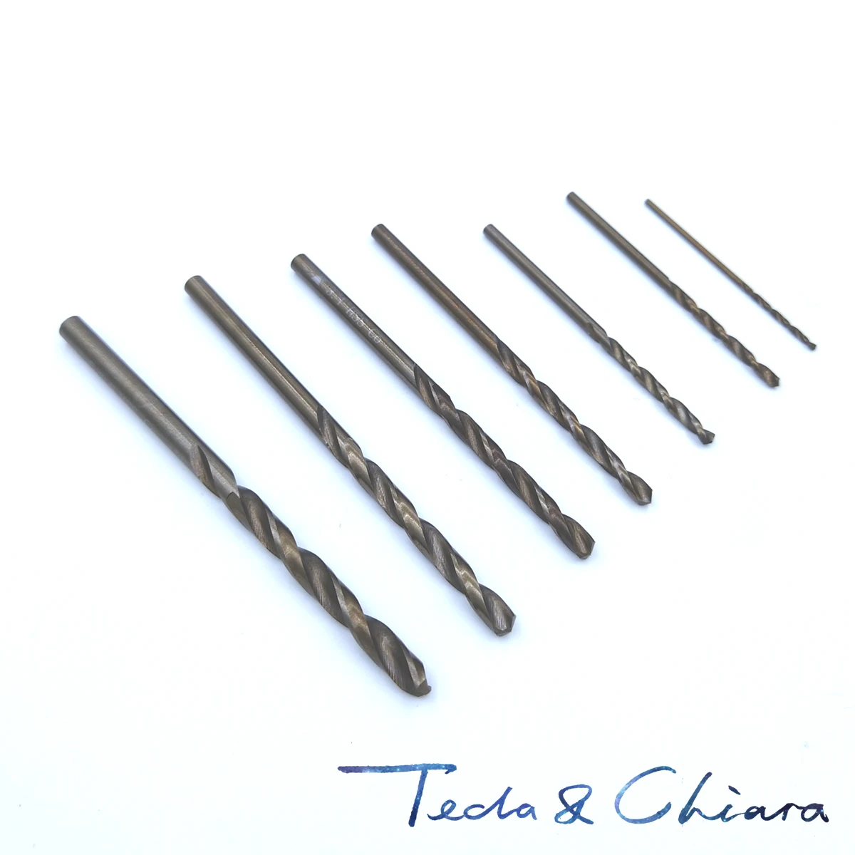 3 3.0 3.1 3.2 3.3 3.4 3.5 3.6 3.7 3.8 3.9 mm HSS-CO M35 Cobalt Steel Straight Shank Twist Drill Bits For Stainless Steel