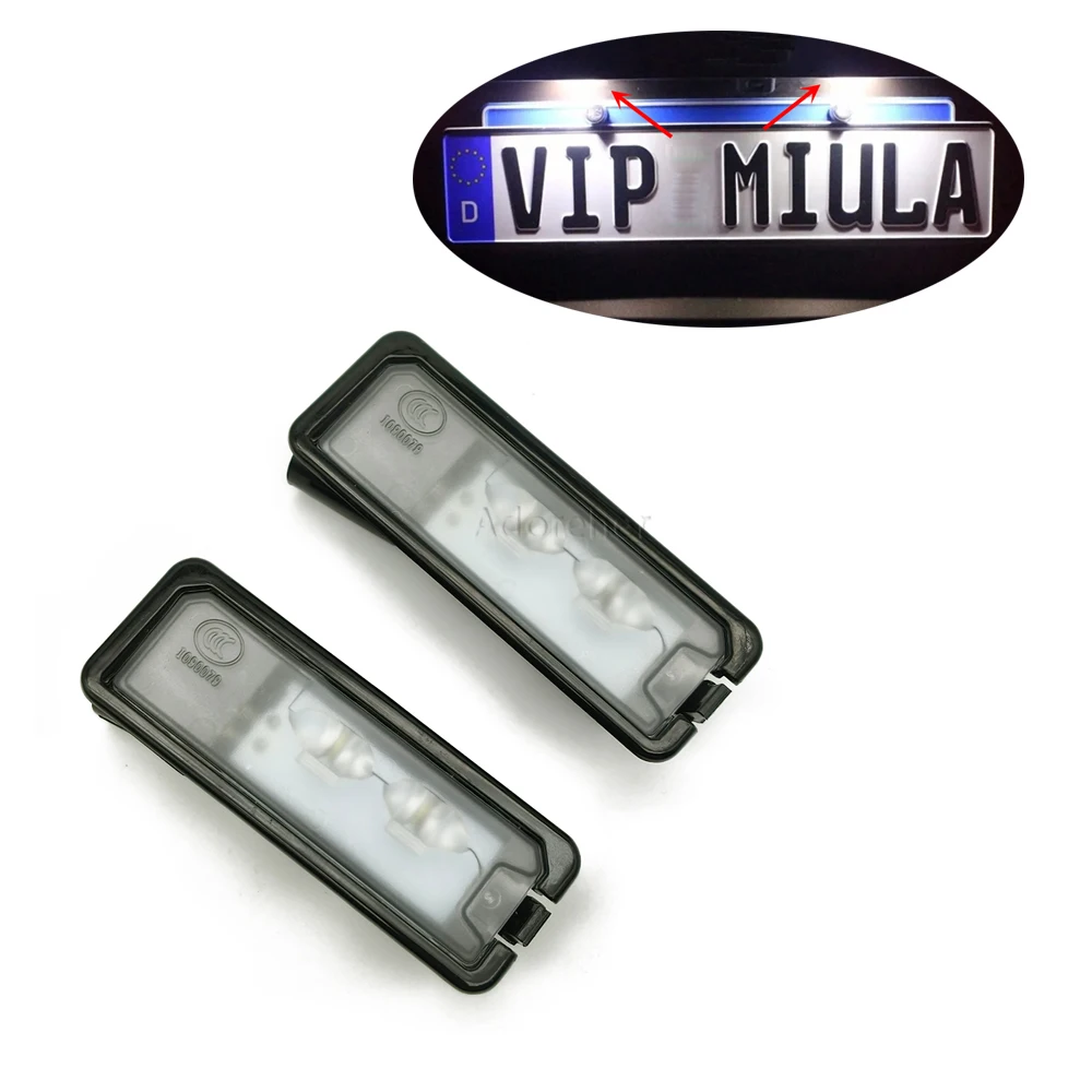 

Задний номерной знак для VW CC Polo 6R Golf MK7 Passat Amarok, 2 шт., 35D943021A, 12 В
