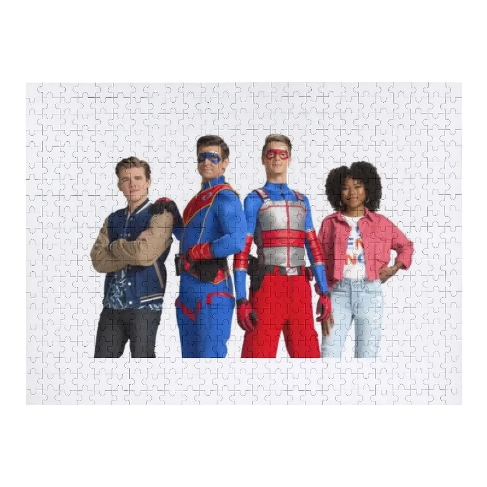 

Cast of Henry Danger Jigsaw Puzzle Works Of Art Wood Photo Personalized Custom Wooden Jigsaws For Adults Puzzle