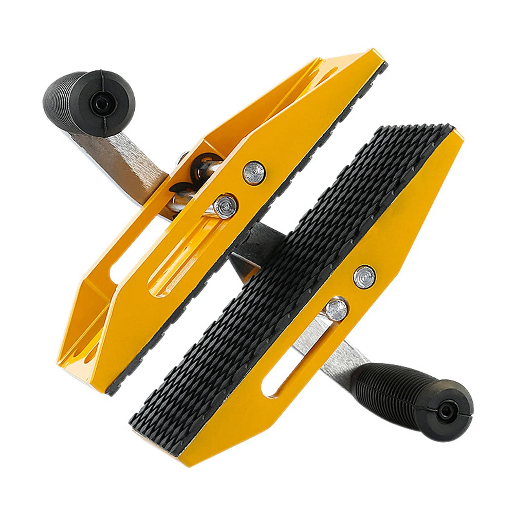 Labor-Saving Double Handed Carrying Clamp Granite Tools Glass Stone Slab Lifting Tool with Rubber for Ceramic Marble 350KG