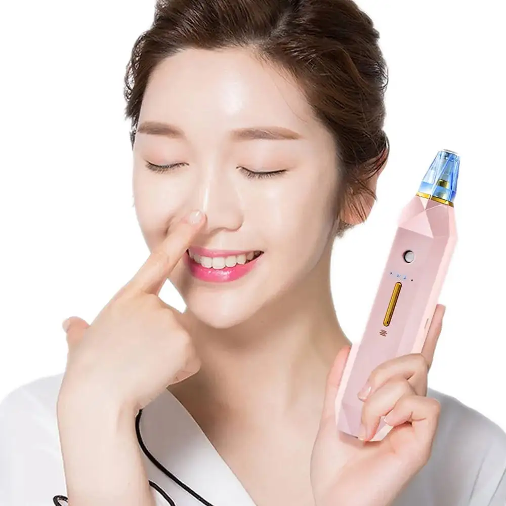 Urządzenie 2 w 1 do użytku domowego: odkurzacz do wągrów i porzeczka oraz poręczny nano spryskiwacz do twarzy, nawilżający.