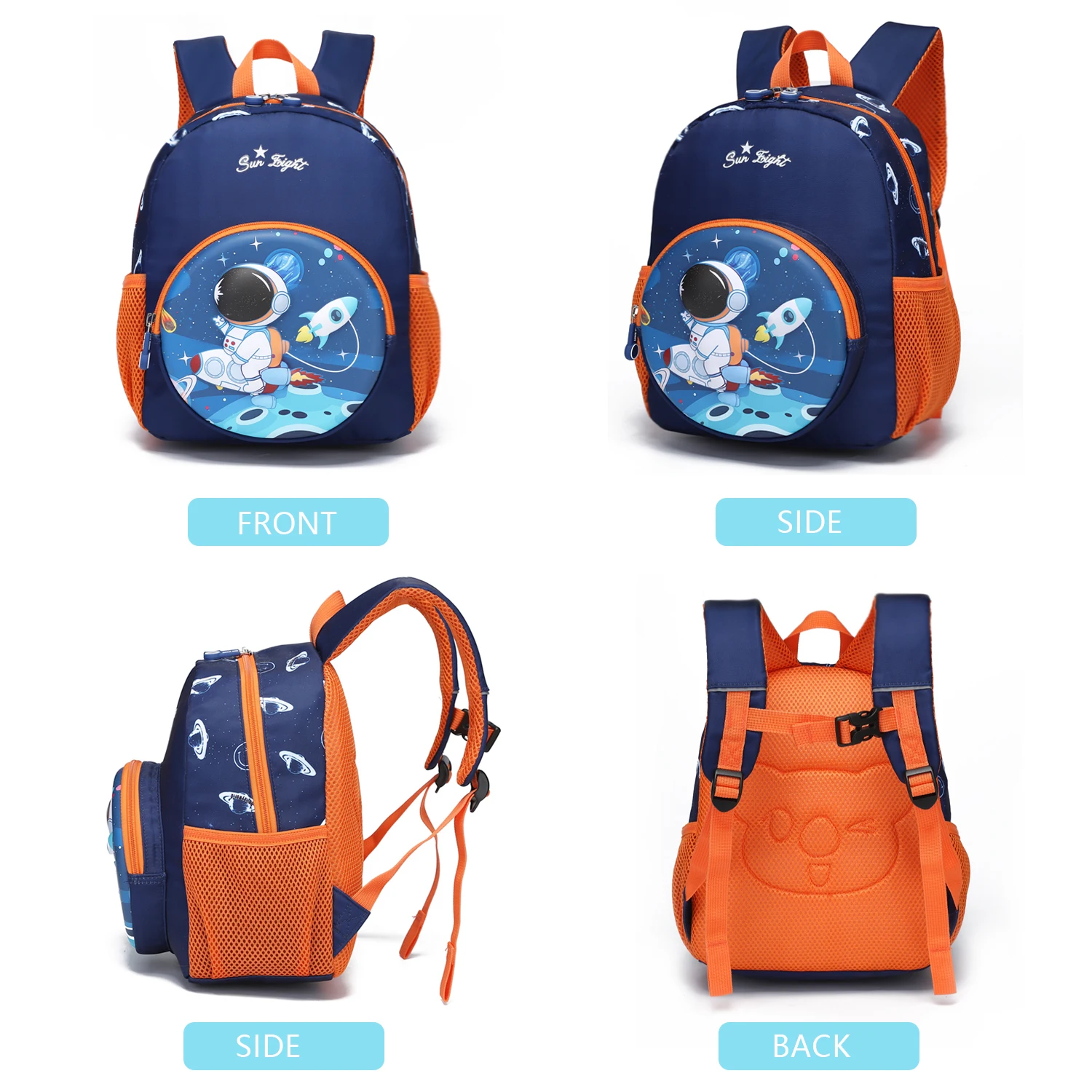 New SUN EIGHT 3D Cartoon Animal Baby Backpacks kindergarten Schoolbag  Kids Backpack Children School Bags Girls Boys Backpacks