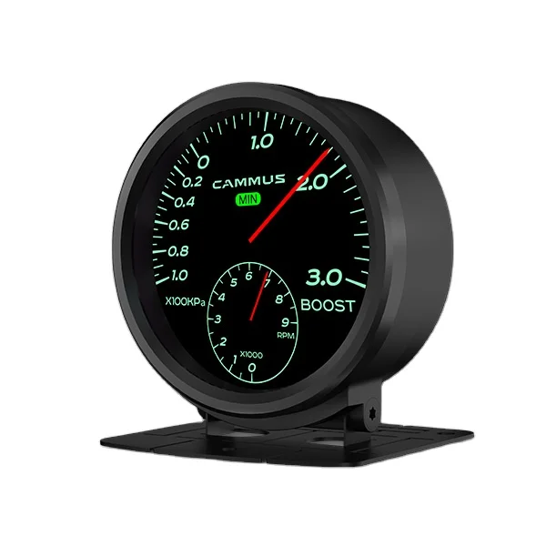 Cammus Lcd Display Vehicle Gauge 60Mm Electric Auto Meter High Brightness Speedometer